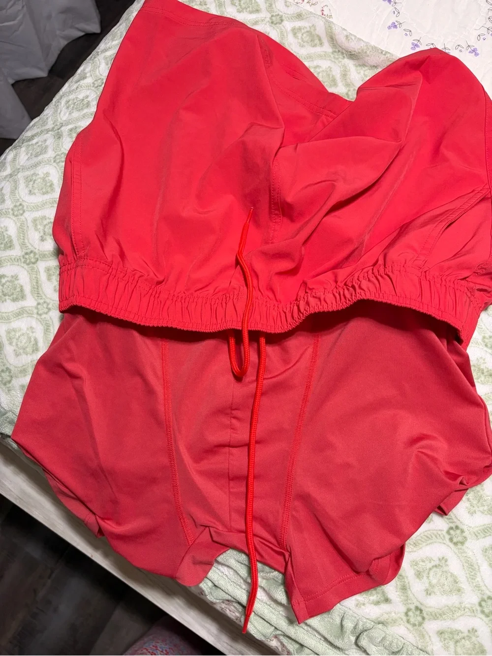 Men’s Red Swim Trunks
